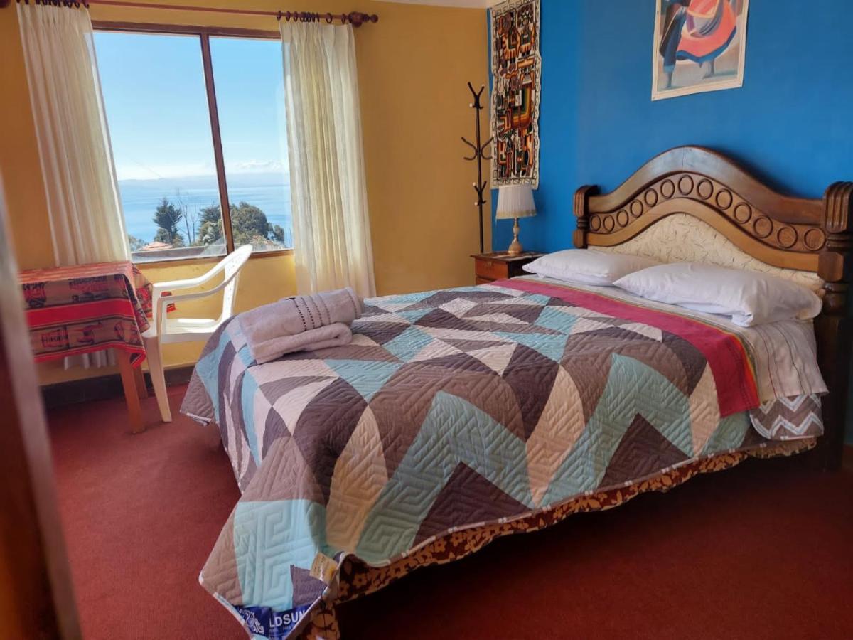 Hostal Tawri Isla del Sol Buitenkant foto